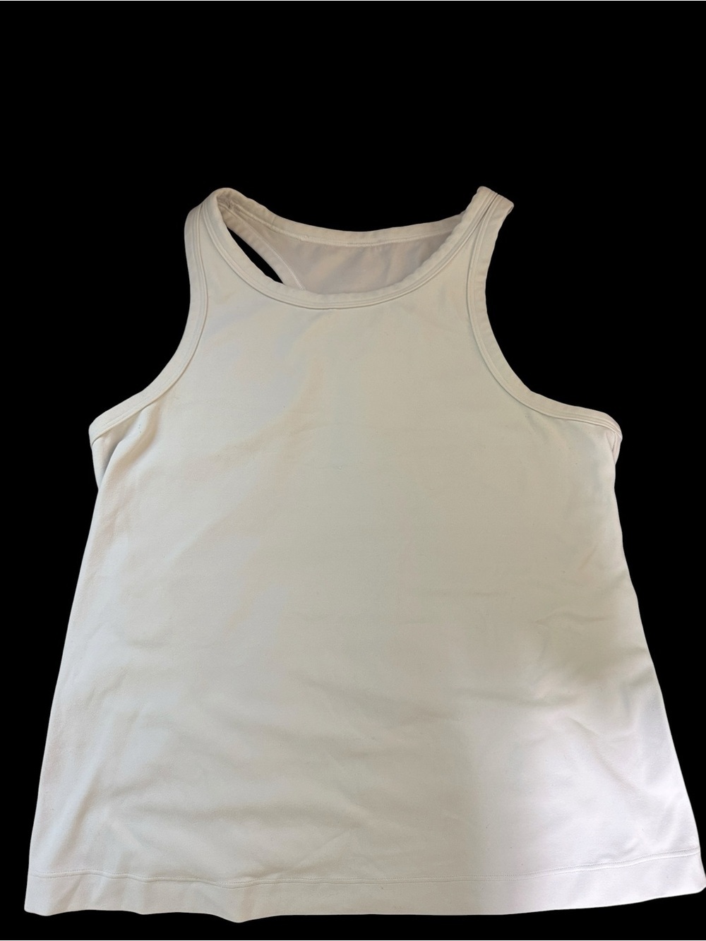 lululemon athletica white Racerback Tank - size 6